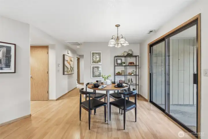 Dining Room & Slider