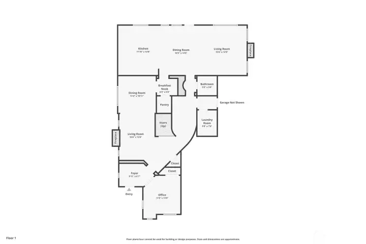 Floor plan 1st floor