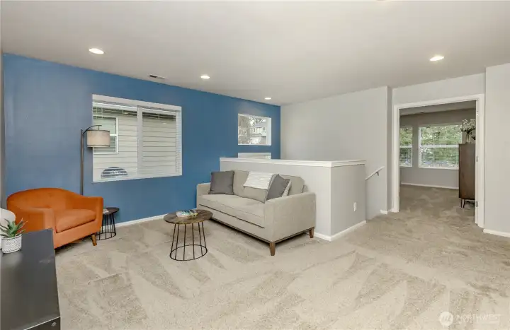 Large Loft area (could be potential 5th bedroom/Bonus)