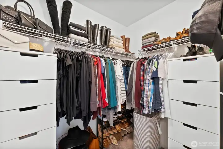 Primary Walk-in Closet