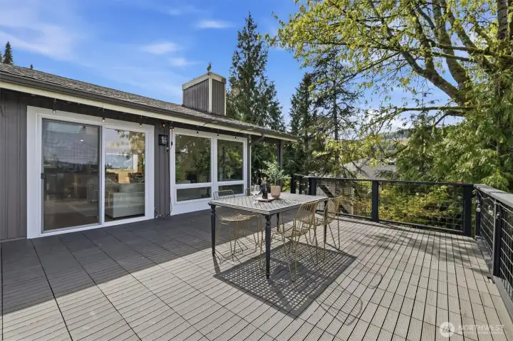 A great patio for year round entertainment