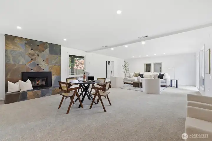 Bonus space downstairs