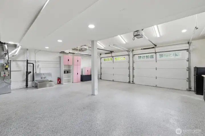 Check out the dog wash station!