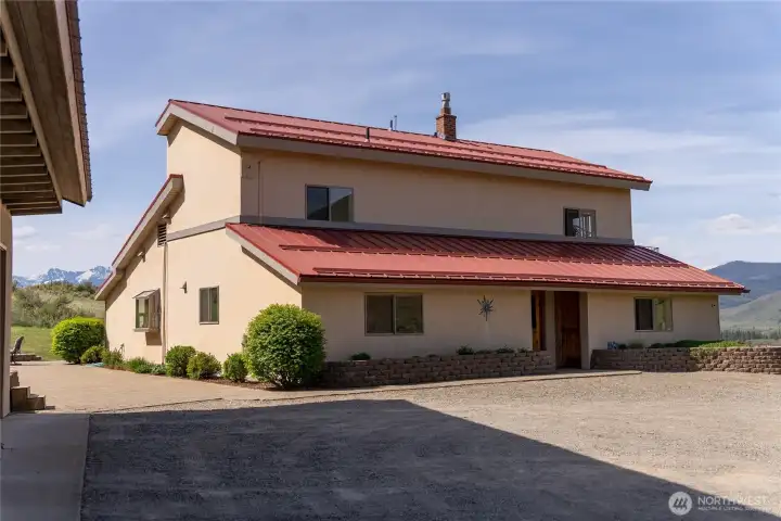 Stucco exterior for lower maintenance. Stucco exterior for lower maintenance.