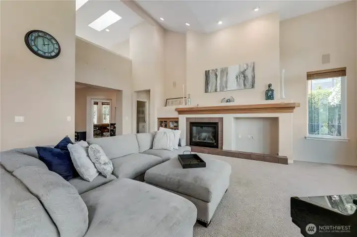 Propane fireplace