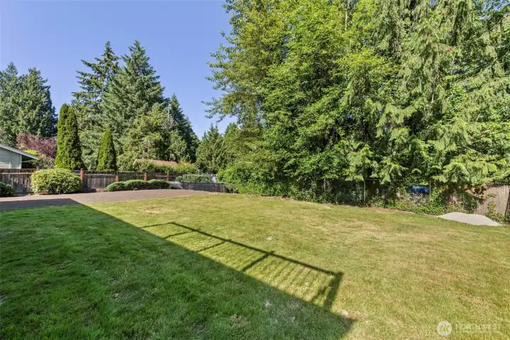 Large back yard, you can build 2 ADU if desire, buyer do their won diligent.
