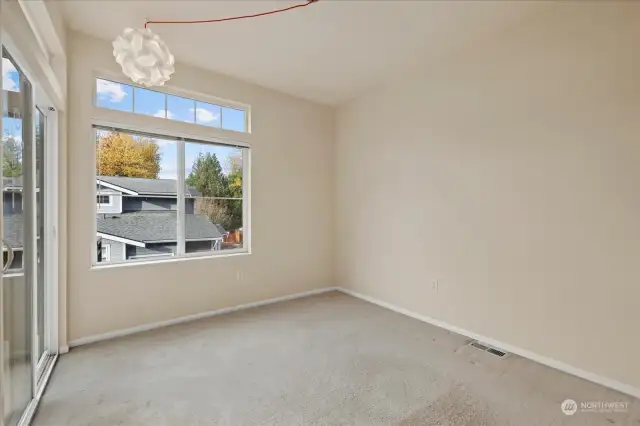 Dining Room off Kitchen w lots of great light