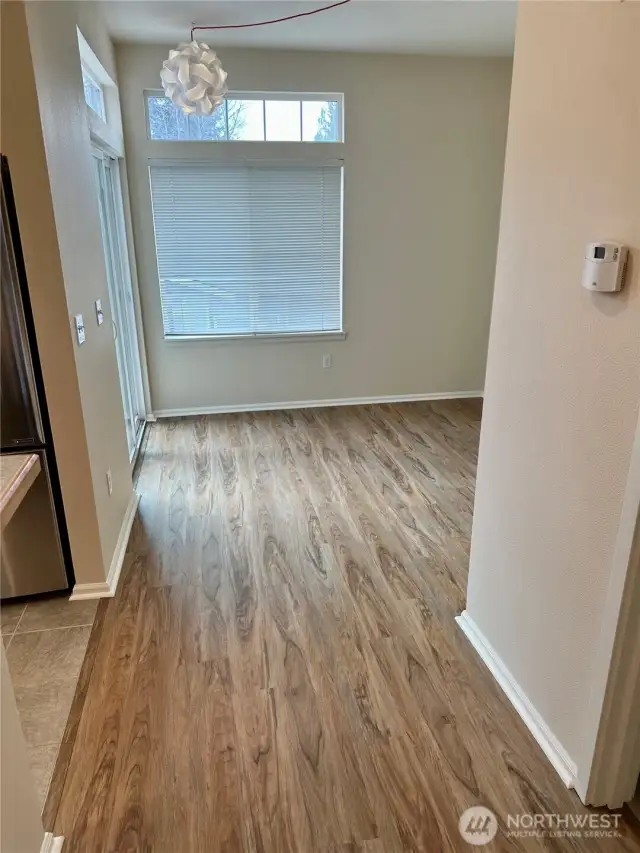 Dining Room off Balcony and Kitchen