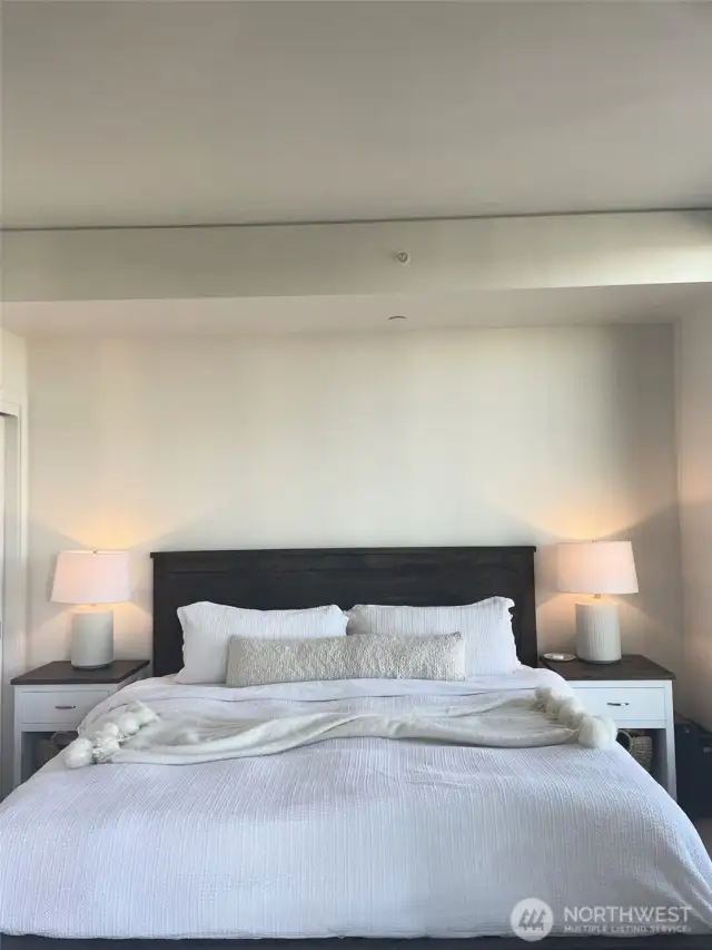 King bed primary suite