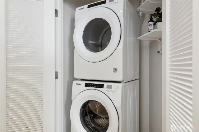 Laundry plus additional coat closet & pantry