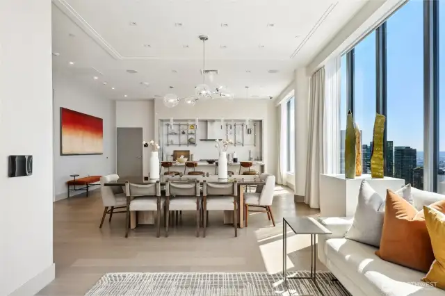 Kitchen & dining lounge can be rented out privately