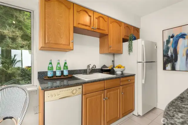 Ceramic Tile in Kitchen