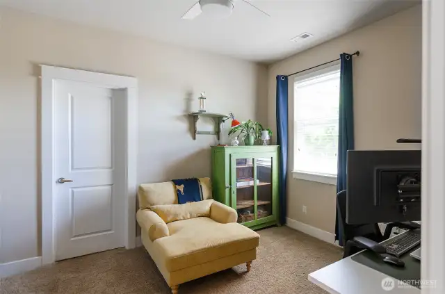 Bedroom 5 has a large walk-in closet.