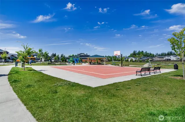 One of two playgrounds within the community.
