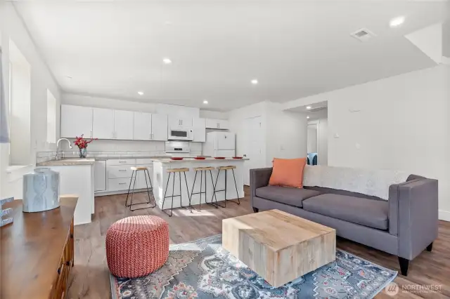 Talk about open concept living.