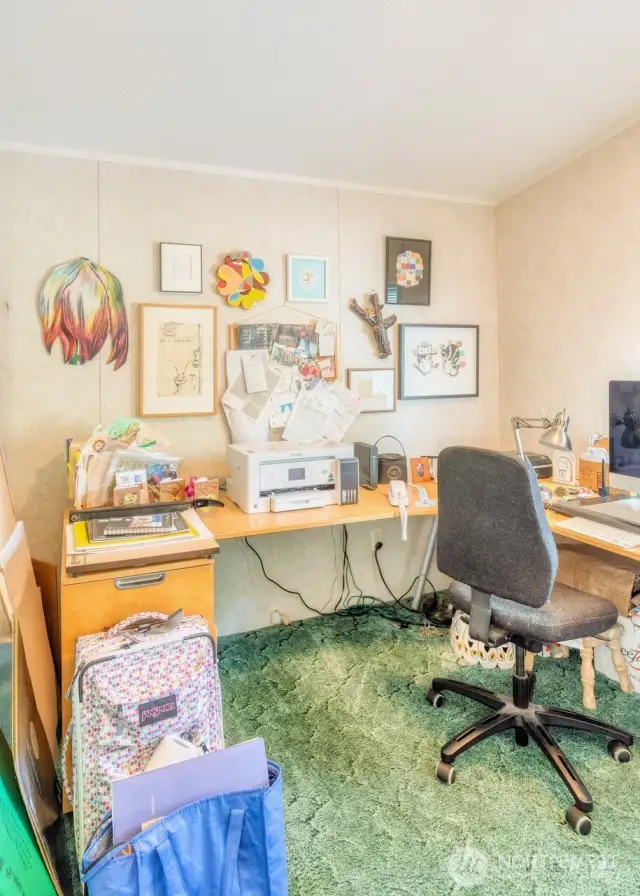 Bdrm #2 ~ perfect home office or guest room.