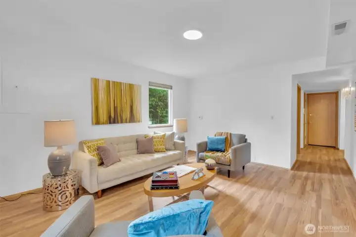 Spacious bonus space downstairs with it's own separate entrance,.