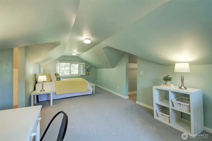 Spacious bedroom #3 on upper level