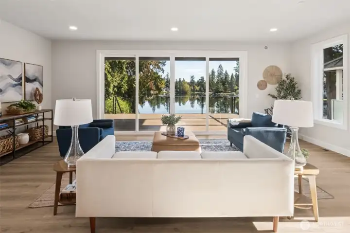 This rare lakeside opportunity offers privacy, beauty, and connection to nature. It’s a lifestyle that feels like a vacation every day of the year. Enjoy resident eagles fishing the lake, otters and osprey while the herons stop by from time to time, as well.