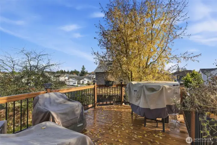 View from Primary bedroom Deck