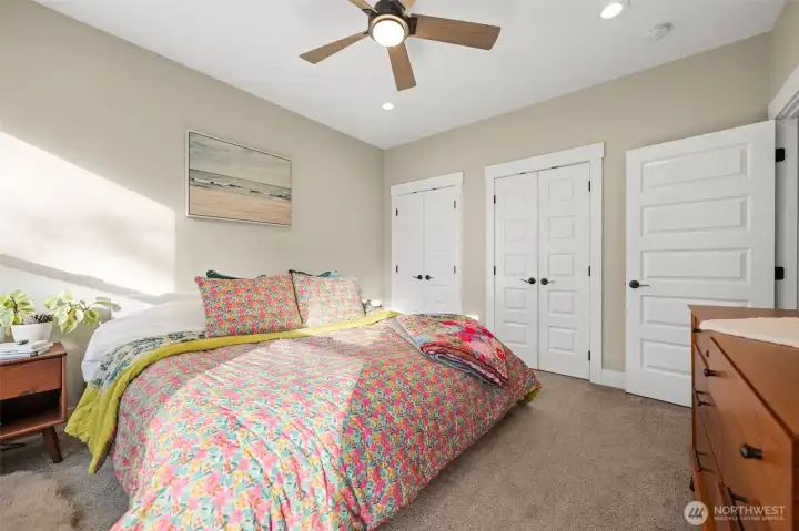 Upper floor Primary Suite