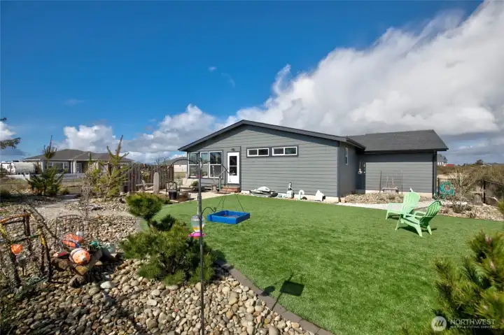 What a great space, and fully fenced for the safety of our furry friends.