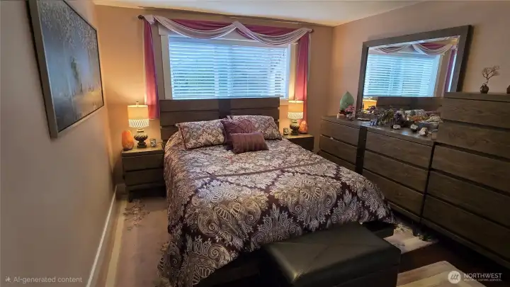 Master bedroom downstairs