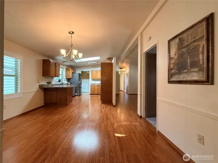 Dining area and Kitchen