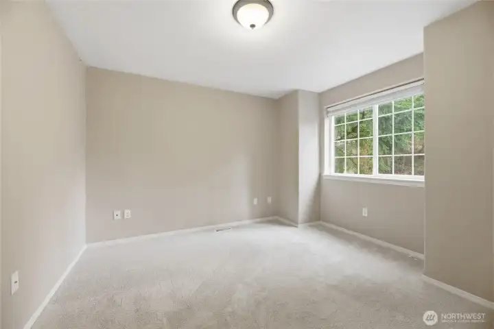Bedroom #3 with brand new carpet