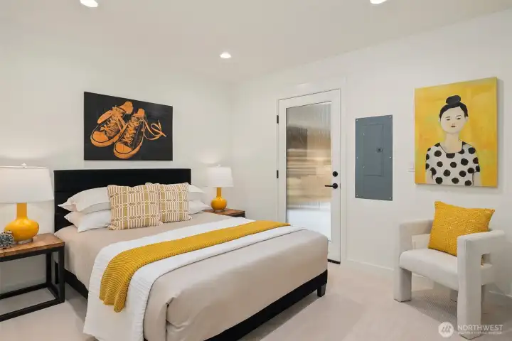 Main floor bedroom