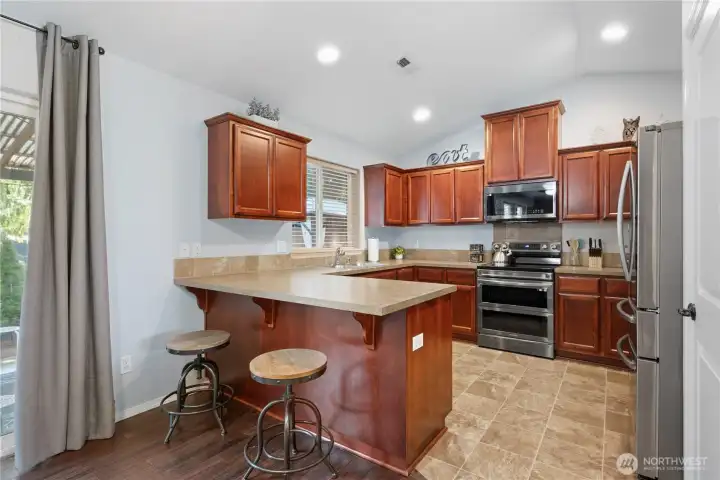 Beautiful Kitchen with eating space