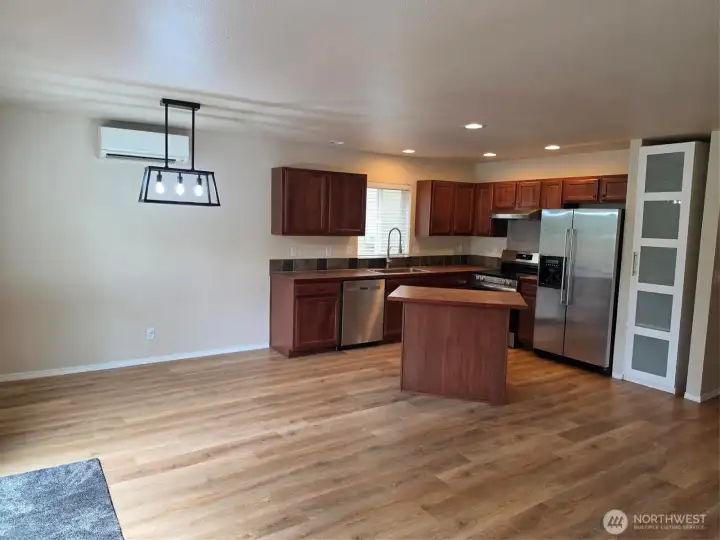 Living room with Kitchen Living room with Kitchen