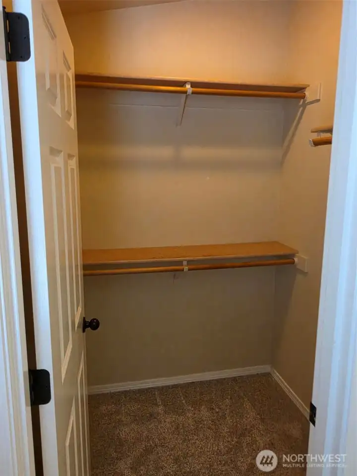Primary Suite Walk in Closet Primary Suite Walk in Closet