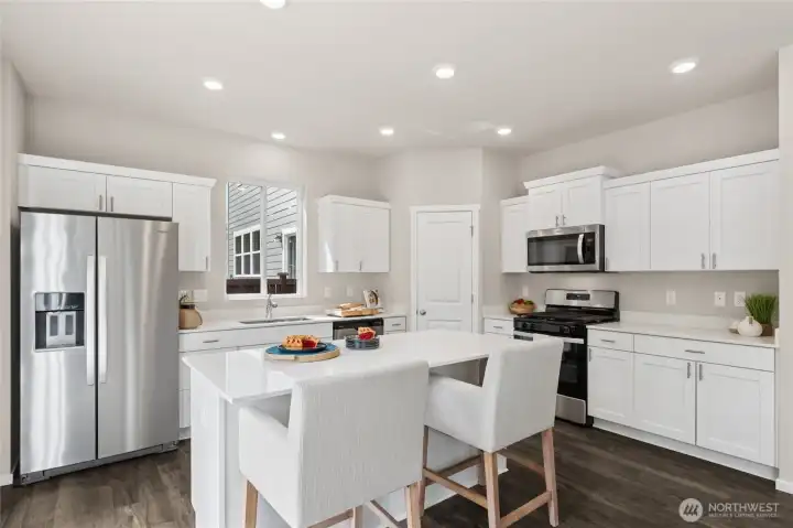 Photo rendering is representational and may be virtually staged. Actual home is under construction and finishes, elevation, and paint colors may vary. See site agent for details.