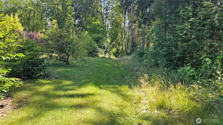 Access road to property