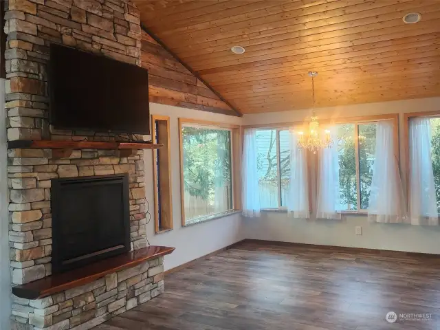 Family room with Dining area