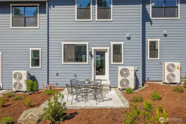 Back yard of Lot 2