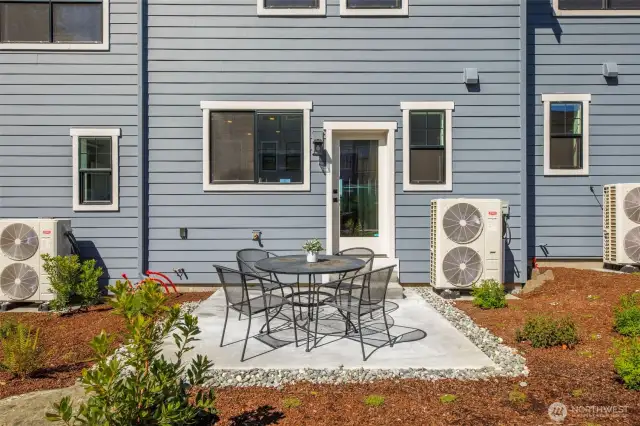 Back yard of Lot 2