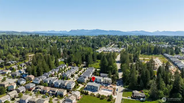 Sunset Court located near downtown Duvall