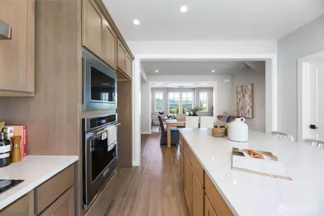 Kitchen with wonderful natural light