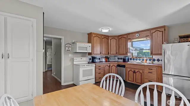 Main floor kitchen