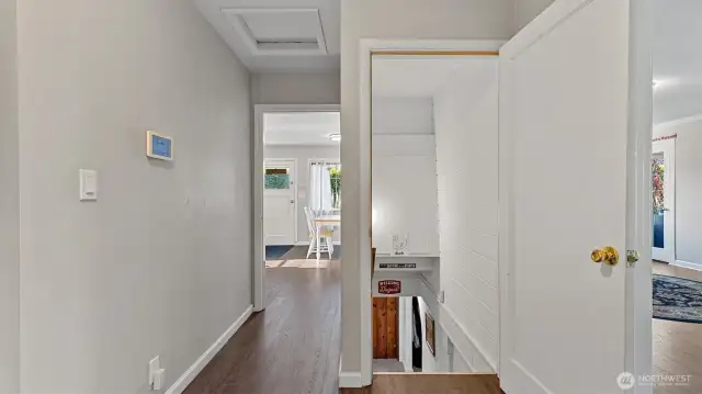 Stairs to lower level