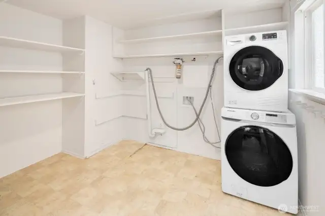 Large pantry plus additional storage