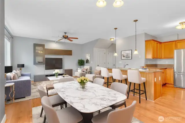 virtual staging living room