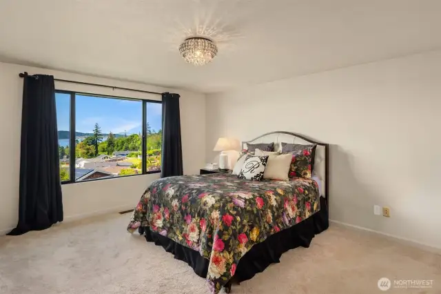 Wake to the water views.