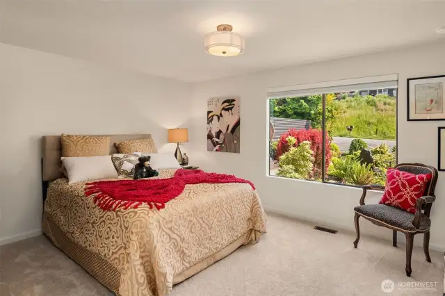 Guest can fall a sleep with the sound of the water feature.