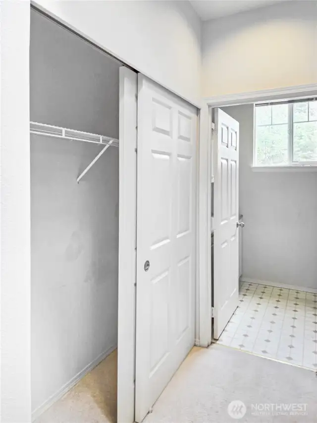 More closet space upstairs!