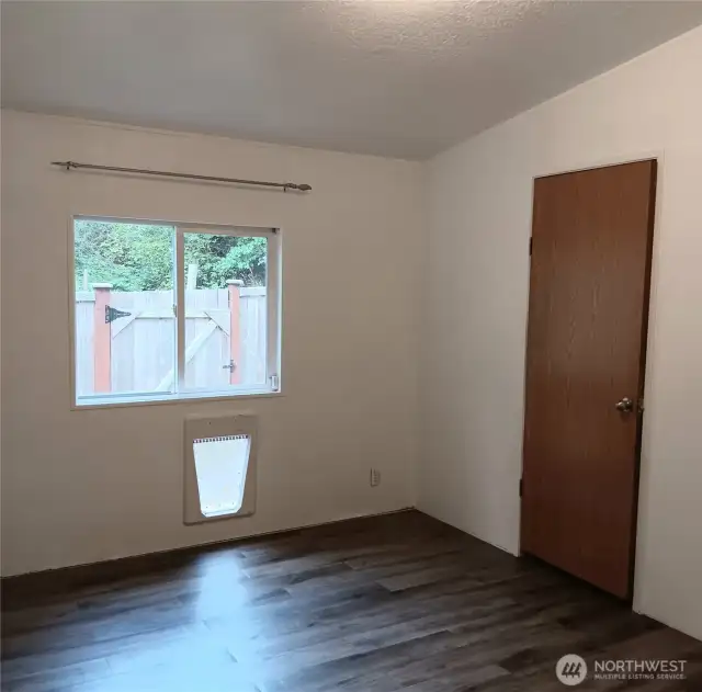 Dog door!