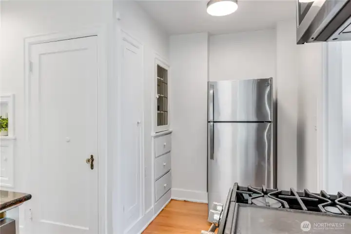 Perfect pantry and storage.