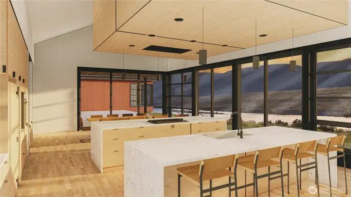 Rendering of the Home Plans for Lot 8 in the Meadows